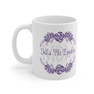 Delta Phi Epsilon Floral Mom Coffee Mug