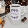 Delta Phi Epsilon Floral Mom Coffee Mug