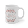 Gamma Phi Beta Floral Mom Coffee Mug