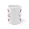 Pi Beta Phi Floral Mom Coffee Mug