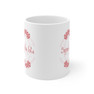 Sigma Alpha Iota Floral Mom Coffee Mug