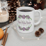Sigma Alpha Omega Floral Mom Coffee Mug