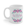 Zeta Tau Alpha Floral Mom Coffee Mug