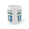 Phi Sigma Sigma Established Year Coffee Mug