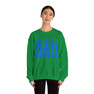 Alpha Delta Pi Dad Crewneck Sweatshirts