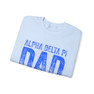 Alpha Delta Pi Dad Crewneck Sweatshirts