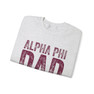 Alpha Phi Dad Crewneck Sweatshirts