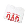 Alpha Sigma Alpha Dad Crewneck Sweatshirts