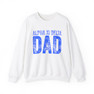 Alpha Xi Delta Dad Crewneck Sweatshirts