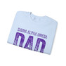 Sigma Alpha Omega Dad Crewneck Sweatshirts