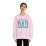 Zeta Tau Alpha Dad Crewneck Sweatshirts