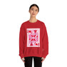 Queen of Hearts Pin Crewneck Sweatshirts