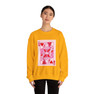 Queen of Hearts Pin Crewneck Sweatshirts