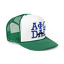 Alpha Phi Omega Dad Stache Trucker Caps