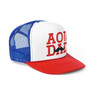  Alpha Omicron Pi Dad Stache Trucker Caps 