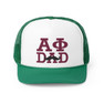  Alpha Phi Dad Stache Trucker Caps 