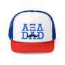 Alpha Xi Delta Dad Stache Trucker Caps