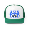 Alpha Xi Delta Dad Stache Trucker Caps