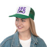 Delta Phi Epsilon Dad Stache Trucker Caps