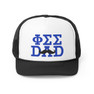  Phi Sigma Sigma Dad Stache Trucker Caps 