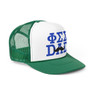  Phi Sigma Sigma Dad Stache Trucker Caps 