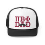 Pi Beta Phi Dad Stache Trucker Caps