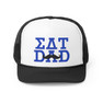 Sigma Delta Tau Dad Stache Trucker Caps