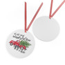 Delta Phi Epsilon Red Truck Christmas Ornaments