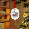 Delta Zeta Red Truck Christmas Ornaments