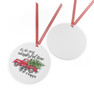 Kappa Kappa Gamma Red Truck Christmas Ornaments