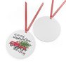 Phi Sigma Sigma Red Truck Christmas Ornaments