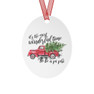 Pi Beta Phi Red Truck Christmas Ornaments