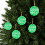 Round Kappa Delta Watercolor Acrylic Ornaments