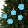 Round Delta Delta Delta Watercolor Acrylic Ornaments