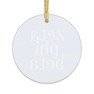  Round Zeta Phi Beta Watercolor Acrylic Ornaments 