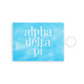 Alpha Delta Pi Leather Card Holder