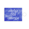 Alpha Phi Omega Leather Card Holder