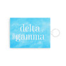 Delta Gamma Leather Card Holder