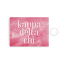 Kappa Delta Chi Leather Card Holder