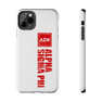 Alpha Sigma Phi Vertical Tough Phone Cases, Case-Mate