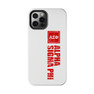 Alpha Sigma Phi Vertical Tough Phone Cases, Case-Mate