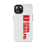 Alpha Sigma Phi Vertical Tough Phone Cases, Case-Mate