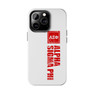 Alpha Sigma Phi Vertical Tough Phone Cases, Case-Mate