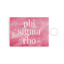 Phi Sigma Rho Leather Card Holder