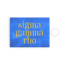 Sigma Gamma Rho Leather Card Holder