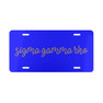 Sigma Gamma Rho Kem License Plate