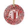 Alpha Gamma Delta Wreath Acrylic Ornaments