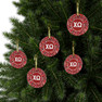 Chi Omega Wreath Acrylic Ornaments