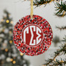 Gamma Sigma Sigma Wreath Acrylic Ornaments