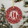 Alpha Sigma Tau Wreath Acrylic Ornaments